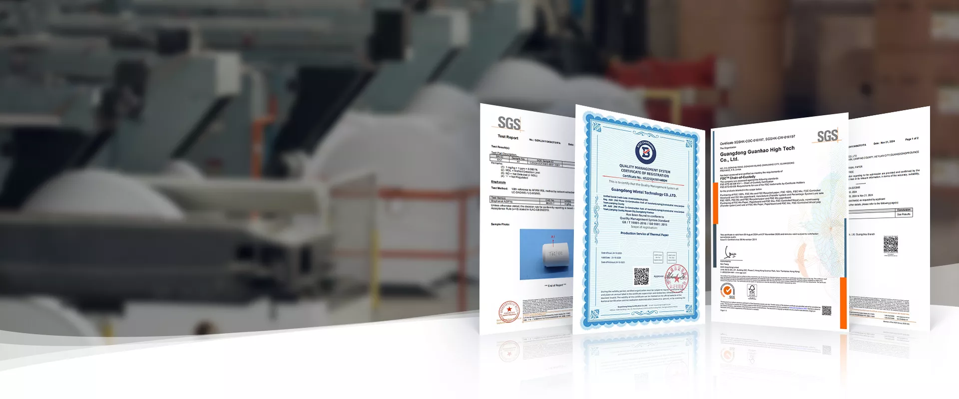 Premium BPA-Free ISO Certified Thermal Paper