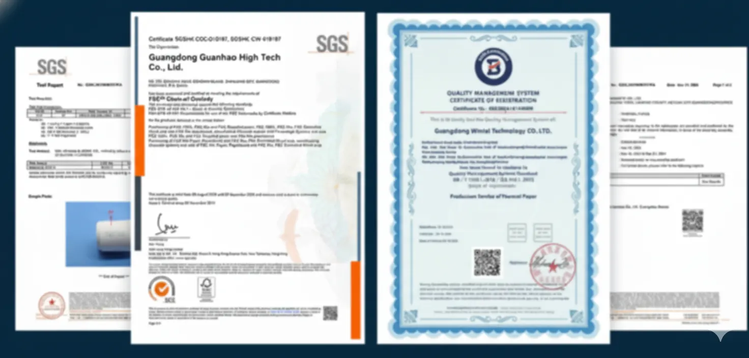 Certificate multipurpose paper factory