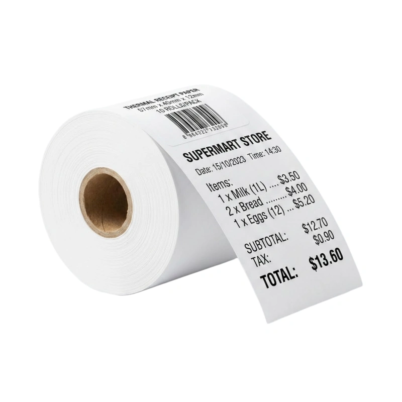Premium Branded Thermal POS Receipt Rolls