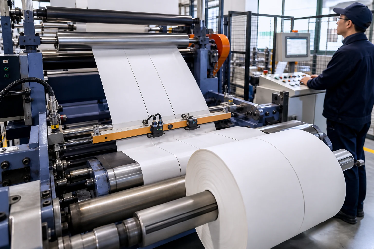 Multiple POS printers running a side-by-side compatibility test